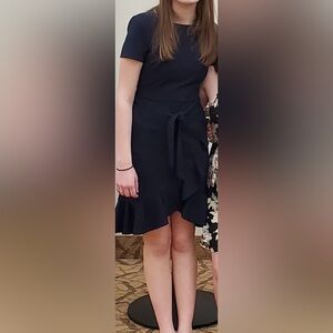 Elegant Navy Blue Dress